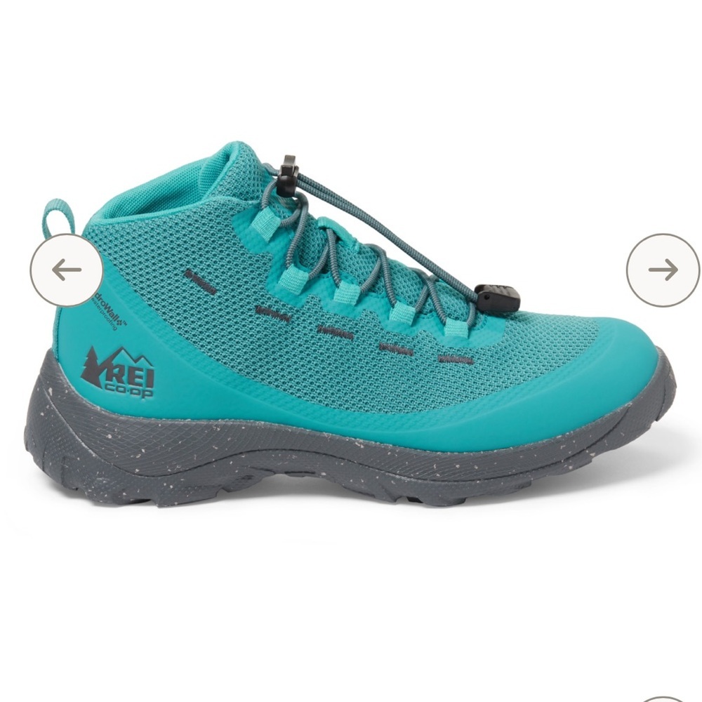 REI Kids Teal and Gray Boots